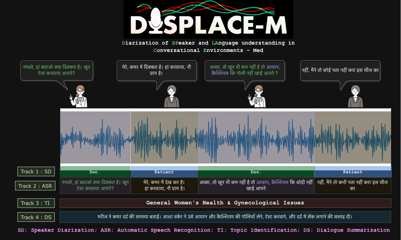 DISPLACE-M Challenge Overview
